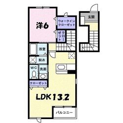 エスペランサ壱番館の物件間取画像